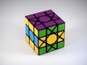 OctoCube Puzzle 3d printed Two 90 Degree Turns