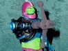 Trap Jaw's Energy Bow 2013 3d printed Unpainted Black Strong & Flexible