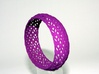 Chevron Bracelet 8 inches 3d printed Bracelet in purple