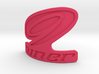 Niner bicycle front logo 3d printed 