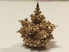 Amazing Fractal Bulb - mini 3d printed Polished Bronze