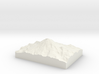 Mt. Rainier: Topophile Model #0001 3d printed 