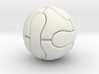 Foosball ball (2.5cm) 3d printed 