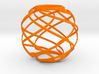 Ribbon Sphere 3d printed 