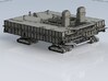 1/400 Shuttle MLP, launch pad NASA 3d printed CAD render of MLP fitted onto Crawler.
