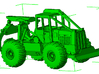1/87th HO Scale Clark Log Skidder  3d printed As assembled with grapple and tires, both available separately