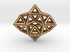 Deltahedron Toroid Pendant 3d printed 