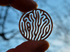 Reaction Diffusion Pendant 3d printed 