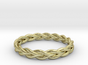Ring of braided rope - size 9 3d printed 
