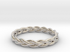 Ring of braided rope - size 9 3d printed 