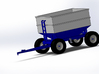 1/64 scale DMI 300 bushel center dump wagon kit 3d printed 
