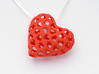 Small hearts, Big love (from $15) 3d printed Polished Red
