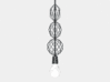 60x100  Hexajewel Pendant Light 3d printed 