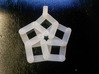 Expandable Pentagonal Pendant/Keychain 3d printed 