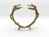Red Deer Antler Necklace With Loops 3d printed 