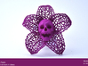 Skeletal Flower 3d printed 