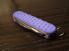 Hex Pattern Custom Swiss Army Knife Side Scales 3d printed 