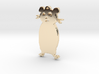 Hamster Standing Necklace Pendant 3d printed 