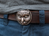 "Owliver" Belt Buckle 3d printed 