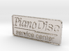 PianoDisc Service Center Logo Plaatje 3d printed 
