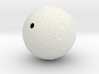 Moon Hollowed-~ 60mm diameter / 1mm wall thickness 3d printed 