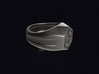 First Order Signet Ring (Size 10 1/4 - 20 mm) 3d printed 