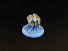 Summoned Stone tokens (3 pcs) 3d printed White Strong Flexible, hand-painted.