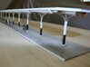 HO Scale Train Shed Support, Houston Grand Central 3d printed Columns for Train Shed
