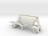 S-scale 1/64 Shorty Dry Bulk Trailer 07a 3d printed This is a CAD render of the parts you'd recieve.