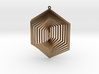 Pendant Wind Spinner 3D Hexagon 3d printed 