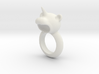 Bear Ring 3d printed 