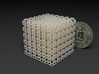 Microstructures: Pattern0050 5mm cell 3d printed 