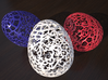 Floral Easter Egg 3d printed rendering
