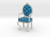 1:24 Half Inch Scale RobinWhite Louis XVI Chair 3d printed 