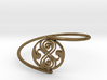 Seal of Rassilon - Bracelet Thin Spiral 3d printed 
