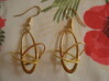 Three-Torus V4 Earrings 3d printed 