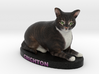 Custom Cat Figurine - Crichton 3d printed 