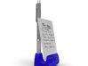 To Do list holder 3d printed In Blue SF plastic