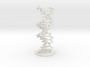DNA helix with stand 15cm 3d printed 
