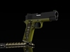 1:12 scale 1911 pistol with compensator 3d printed Add a caption...