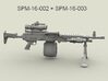 1/16 SPM-16-003 m240L 7.62mm machine gun 3d printed 
