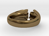 Cracking Wood ring - Size8 3d printed 
