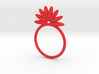 Demi Flower Ring 3d printed 