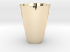 Gold Beer Pong Cup 3d printed 