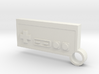 NES Controller Keychain 3d printed 