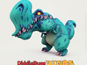 DiddleBugs Dino T-Rex 3d printed 