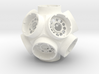 Pill Vial Dodecahedron Cap 6 Dram 3d printed 