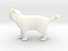 Standing Exotic Shorthair Cat 3d printed 