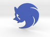 3D Sonic the Hedgehog Logo 3d printed 