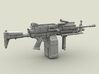 1/16 SPM-16-008 m249 MK48mod0 7,62mm machine gun 3d printed 